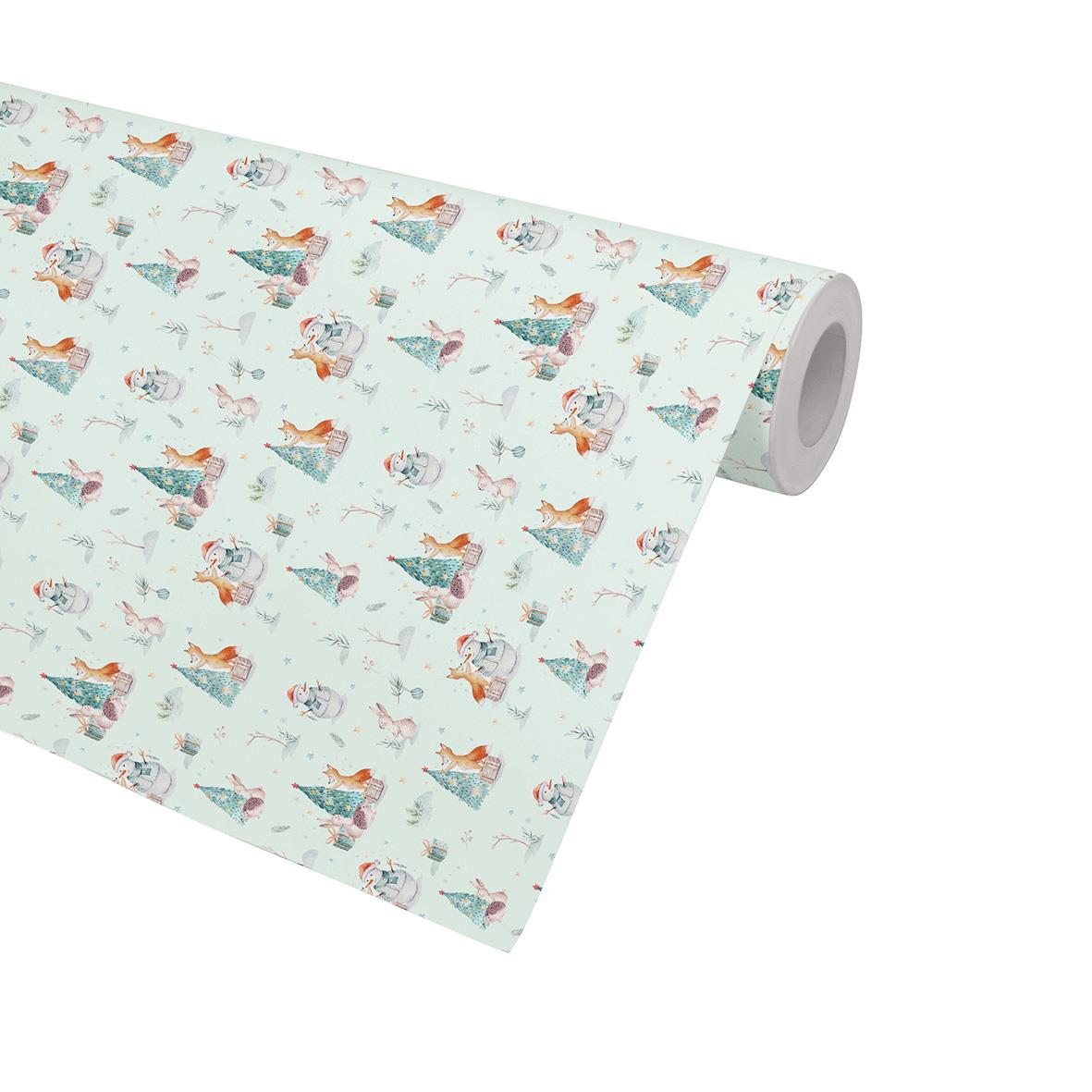 Julpapper Foxmas 57cm x 154m 45211523