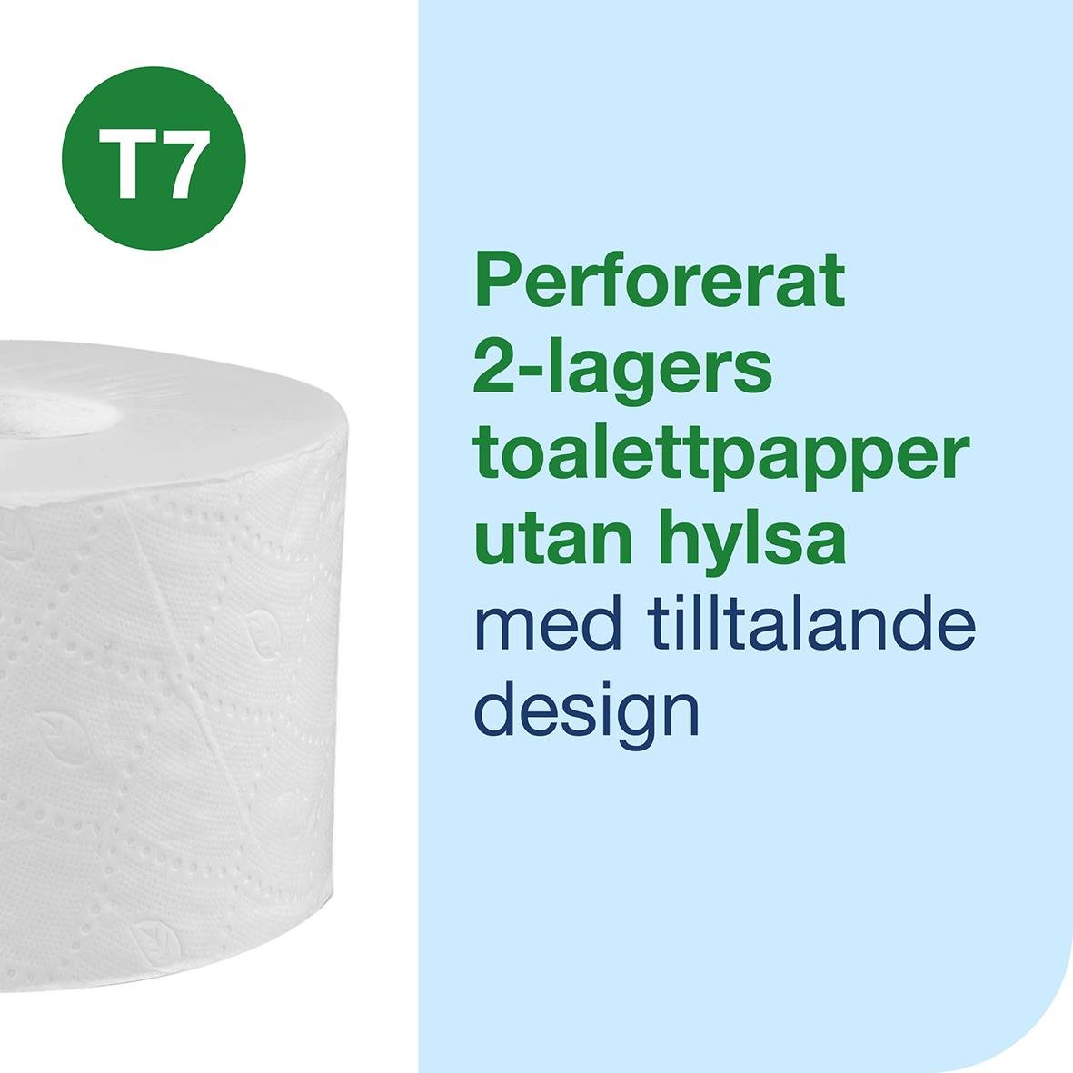 Toalettpapper Tork T7 Coreless Advanced 2-lg Vit 94,3m 50030160_3