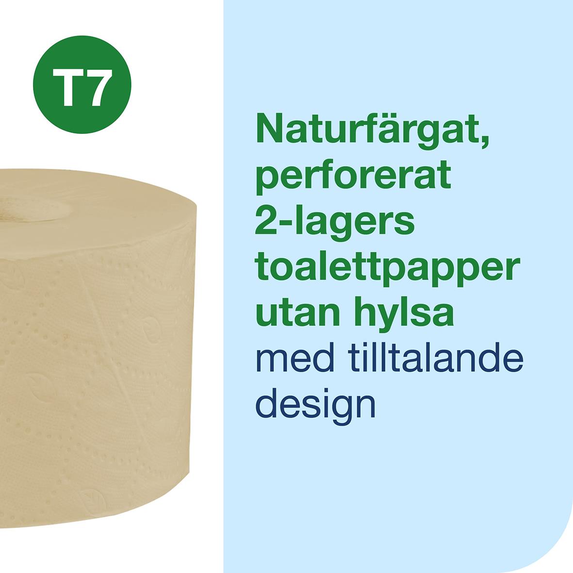 Toalettpapper Tork T7 Coreless Advance 2-lg Natur 94,3m 50030164_3