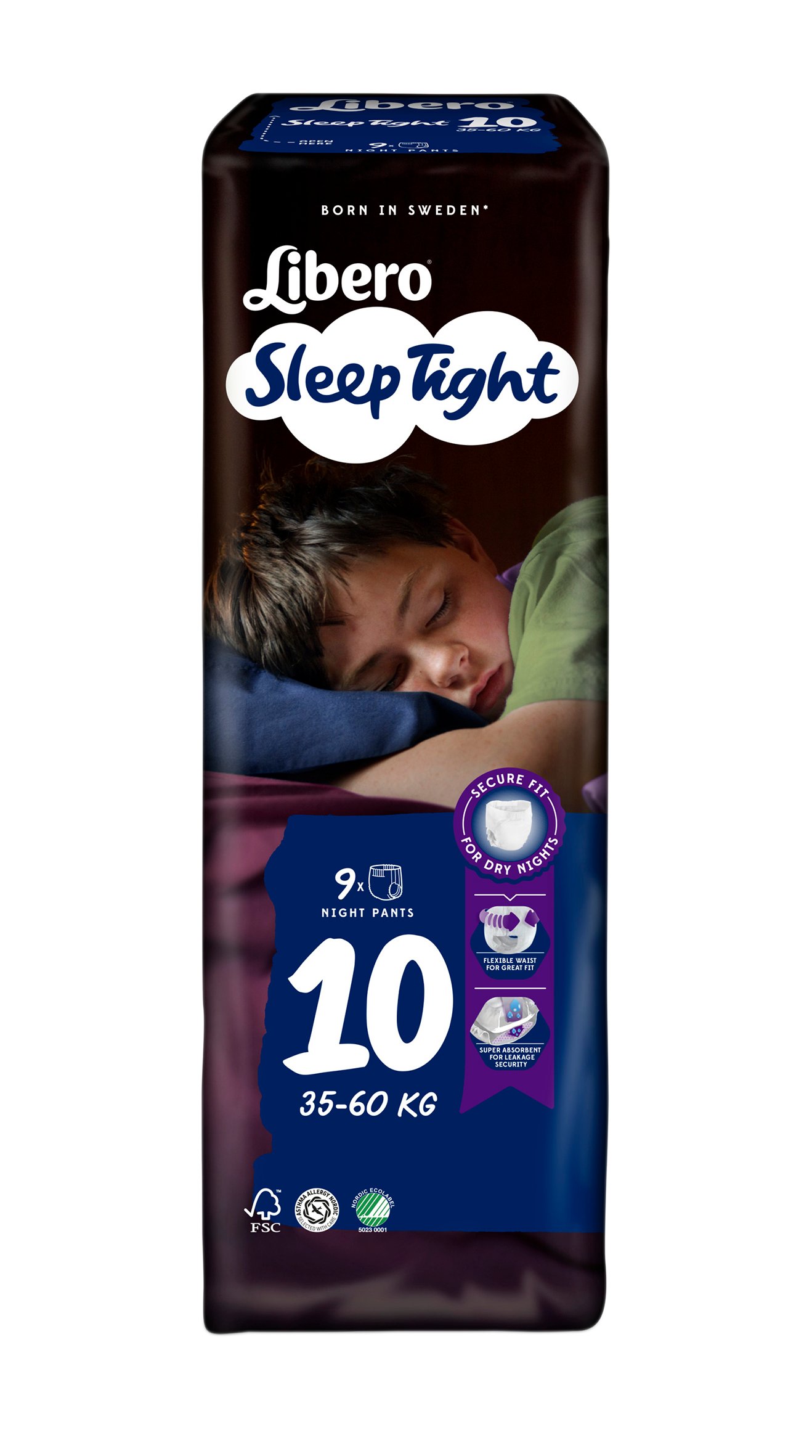 Blöja Libero Sleep Tight 10 35-60kg 5