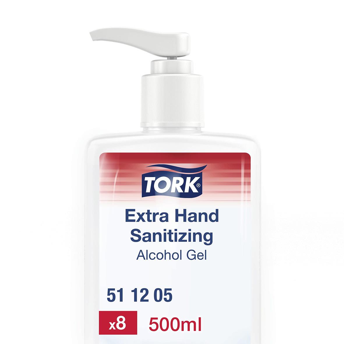 Handdesinfektion Tork Alkogel 500ml 51040108_1