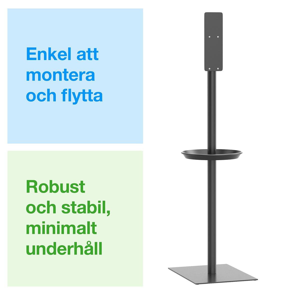 Golvstativ Tork Utan Dispenser Rund Stolpe 51050211_3