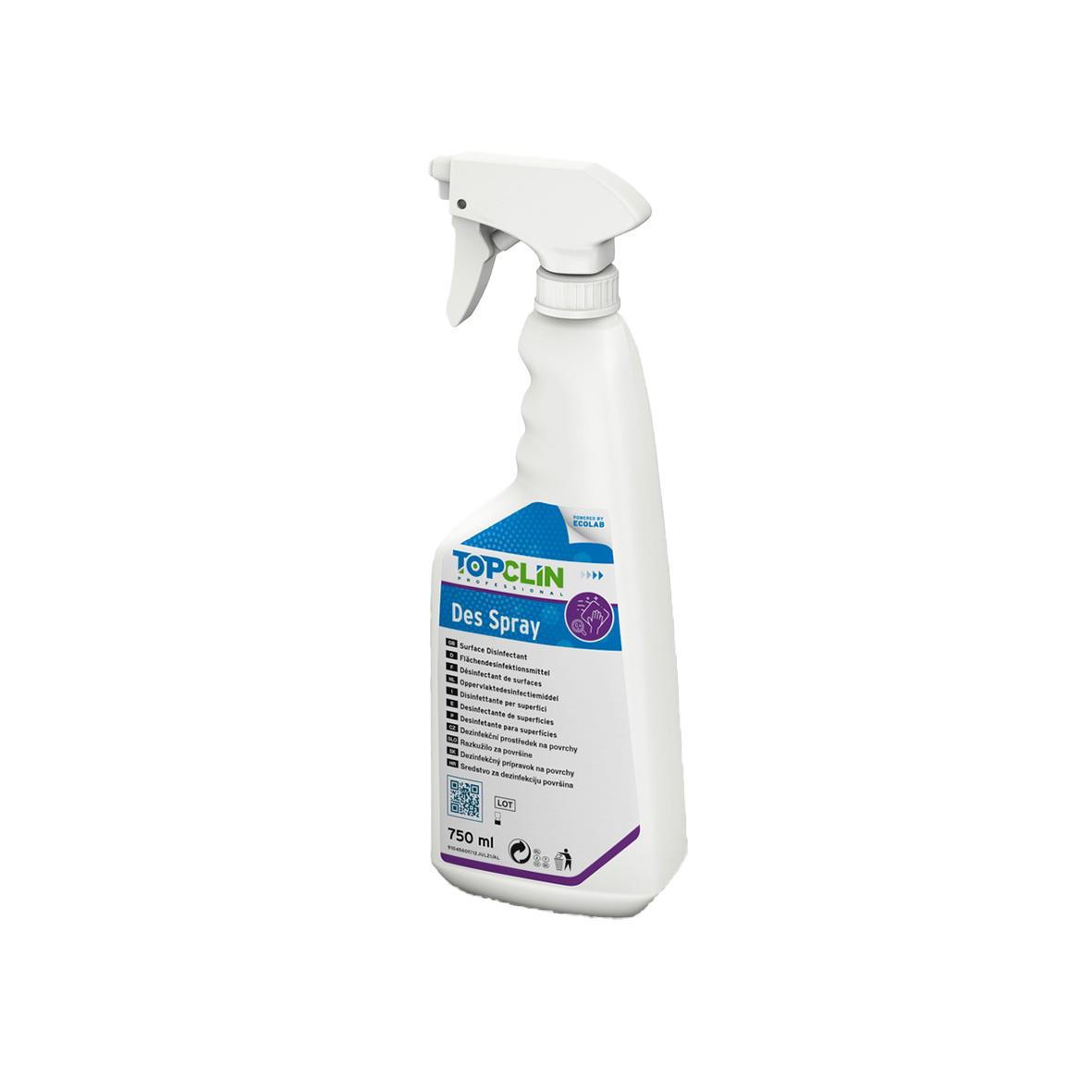 Allrent Ecolab Topclin Des Spary 750ml