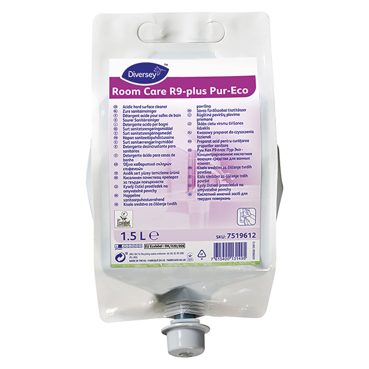 Sanitetsrent Diversey Room Care R9-Plus Pur-Eco DS 1,5L 52070236