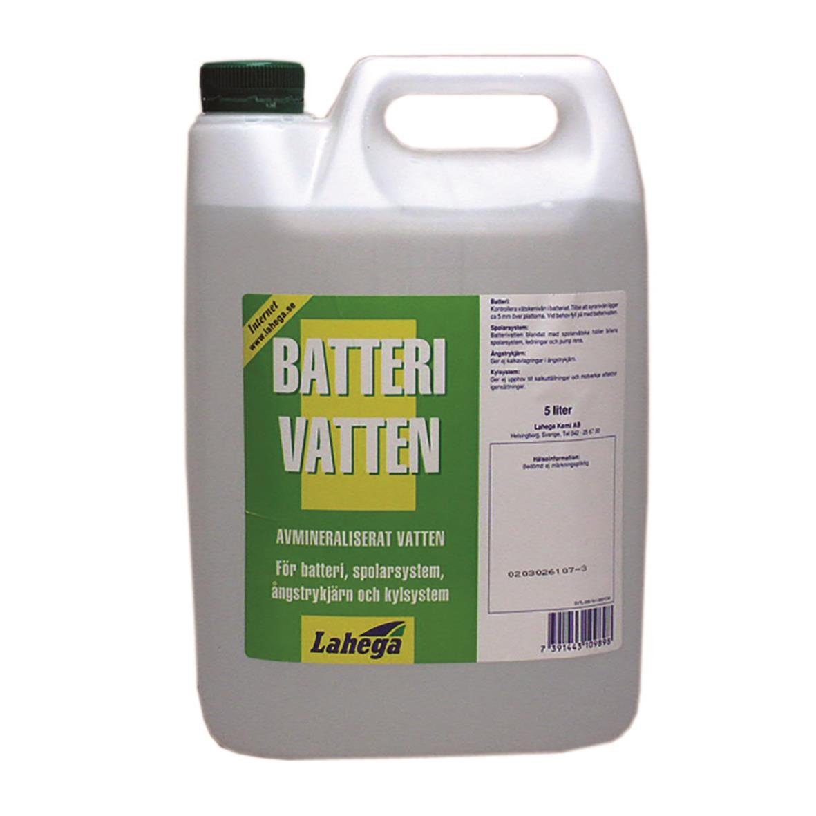 Batterivatten Lahega 5L