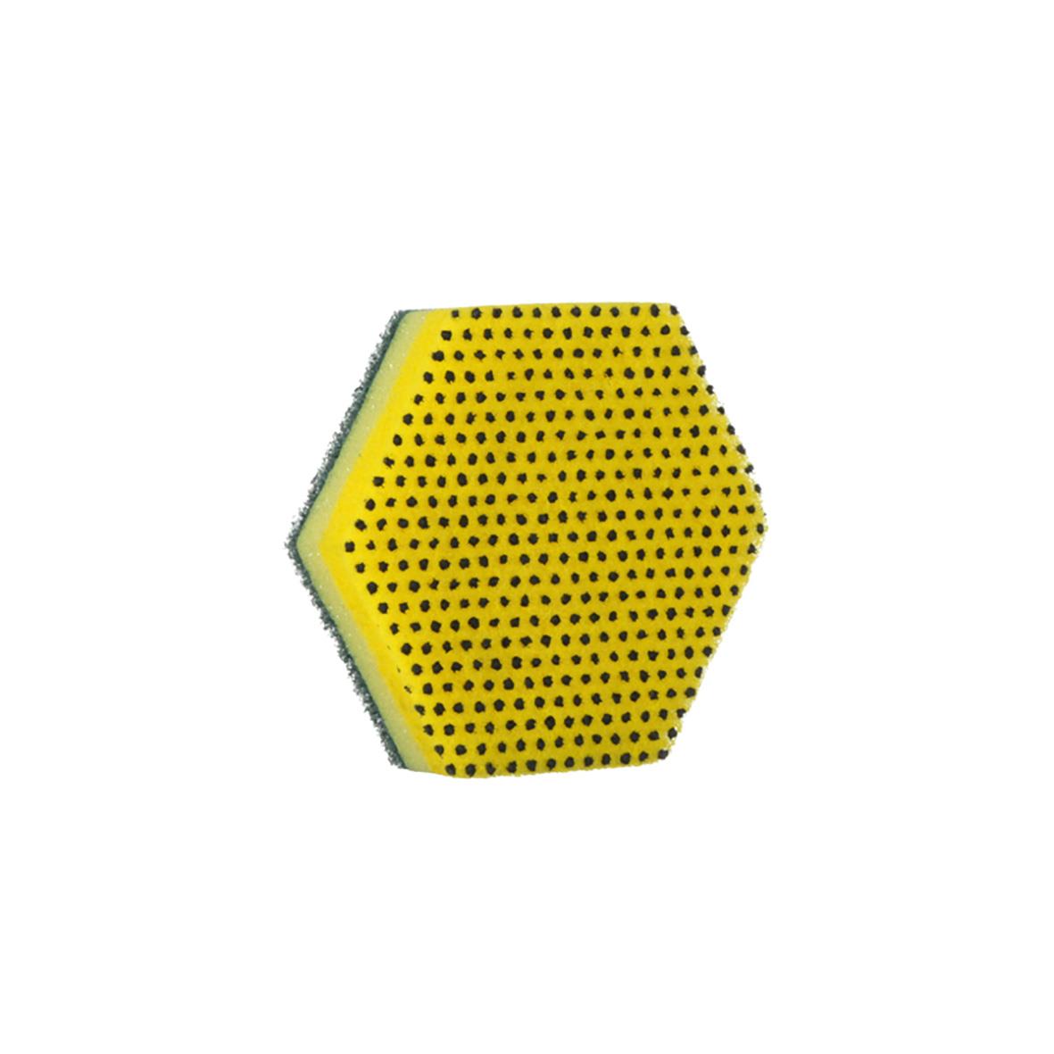 Rengöringssvamp Scotch-Brite Hexagon Grön/Gul 53073450