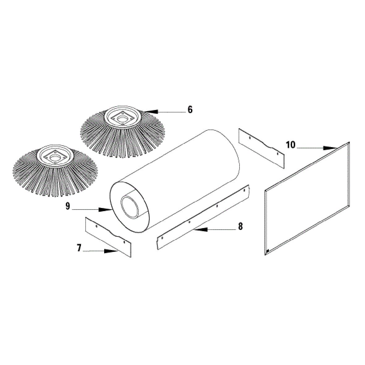 Mattkit Nilfisk SR 1000 S 54020901