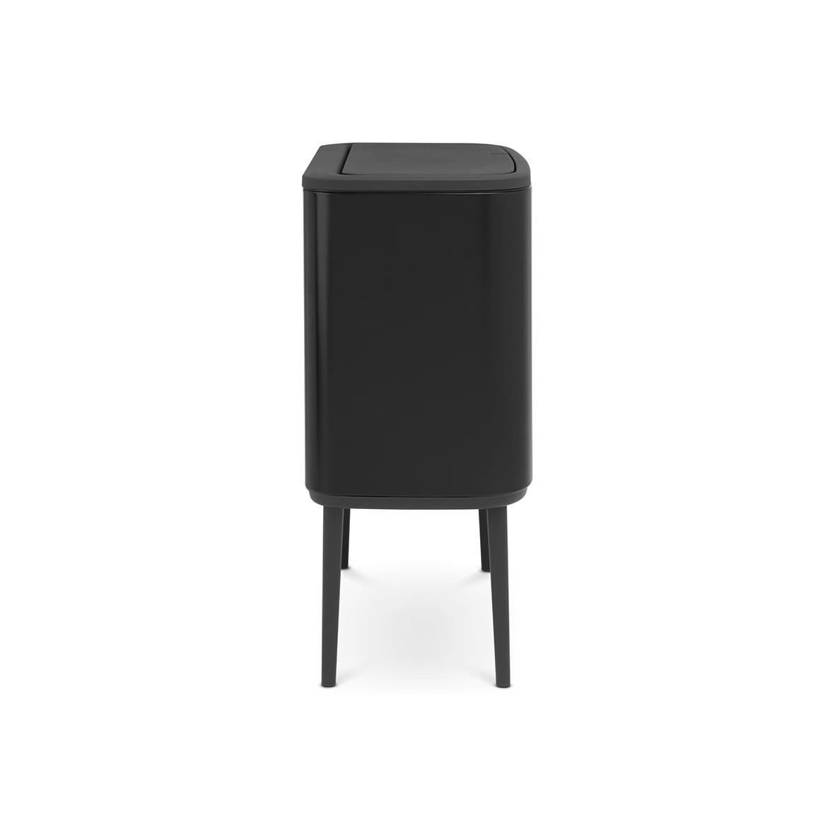 Papperskorg Brabantia Bo Touch Bin Matt Svart 11+23L 57010007_3