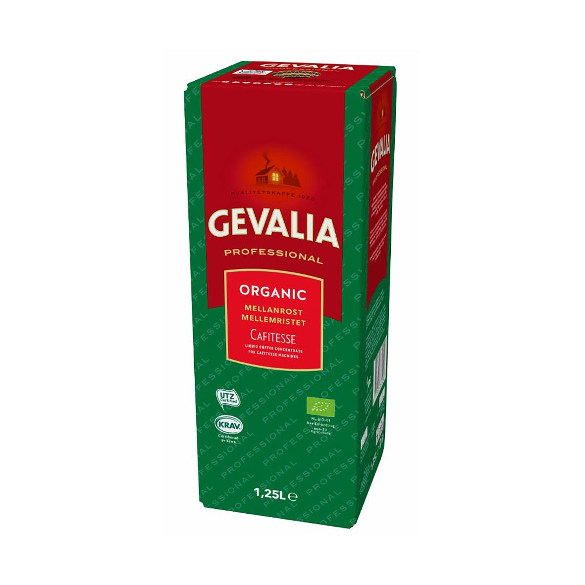 Kaffe Gevalia Cafitesse Org Krav Mellan Frysvara 1,25L 60106343