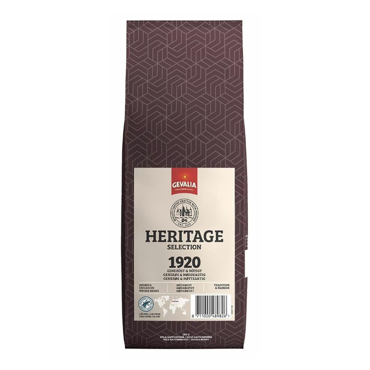 Kaffe Gevalia Heritage 1920 Hela Bönor 1000g