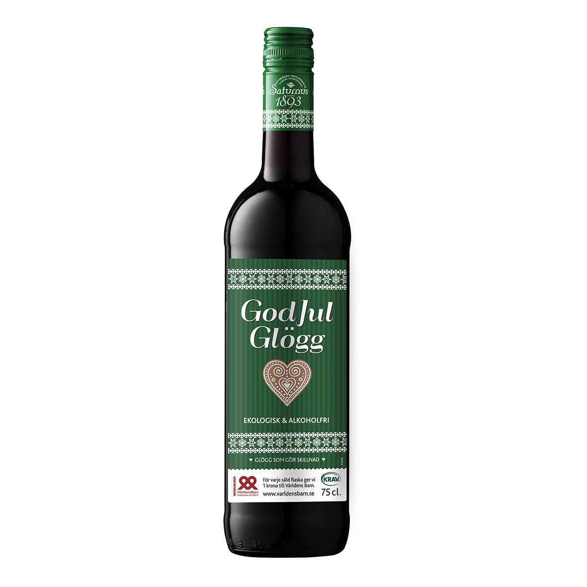 Glögg Saturnus God Jul Krav Alkoholfri 75CL 60110068