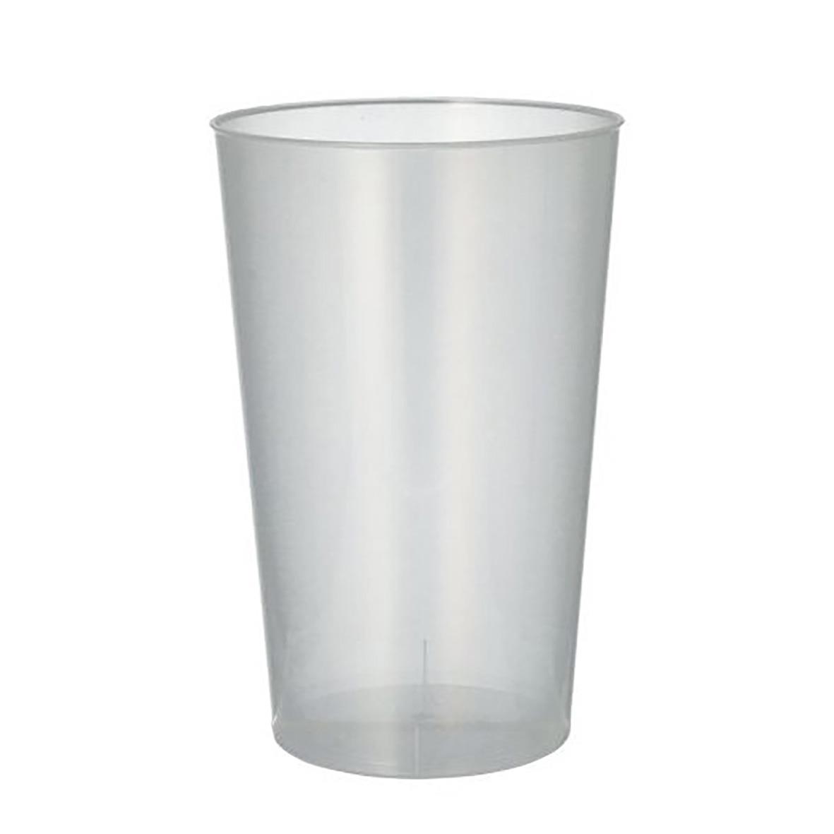 Drinkglas Flergångs PP Ø91x140mm 50cl