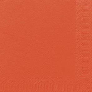 Servett Duni 3-lag Sun Orange 33x33cm 61050022