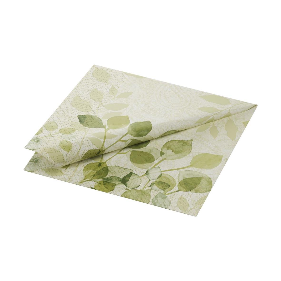 Servett Duni Paisleyblad 3-lag 33x33cm 61051539_2