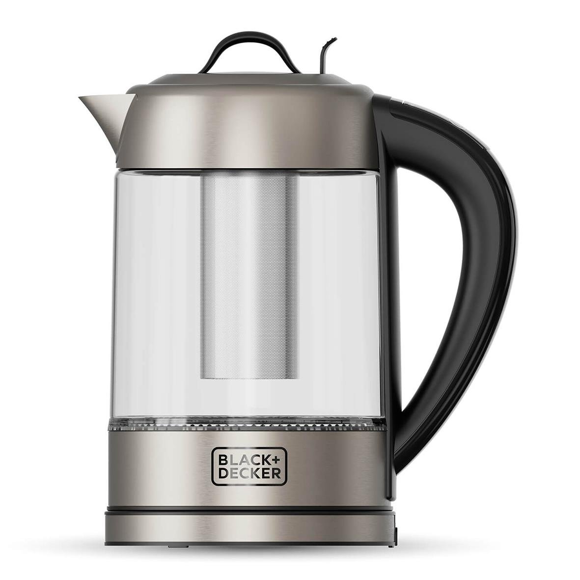 Vattenkokare Black+Decker Glas med Té-Filter 1,7L