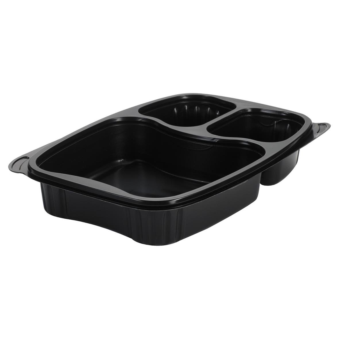 Plastform Bistro 3-F PP Svart 254x174x42mm 591/147/147ml 65010217_1