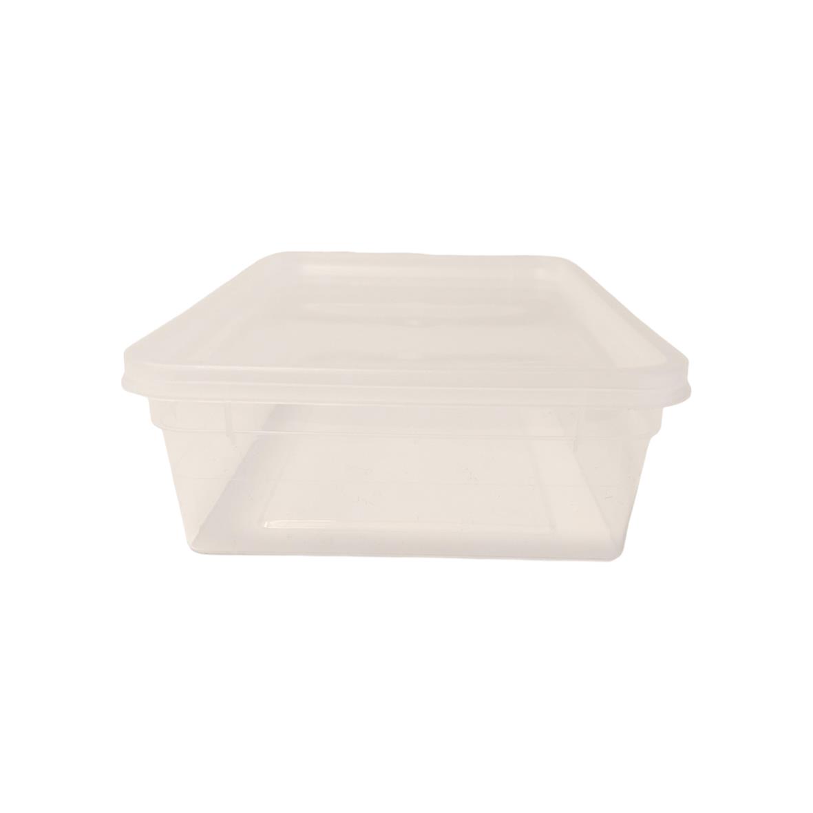 Plastburk Med Slätt Lock PP Klar 185x125x50mm 800ml 65010918_2