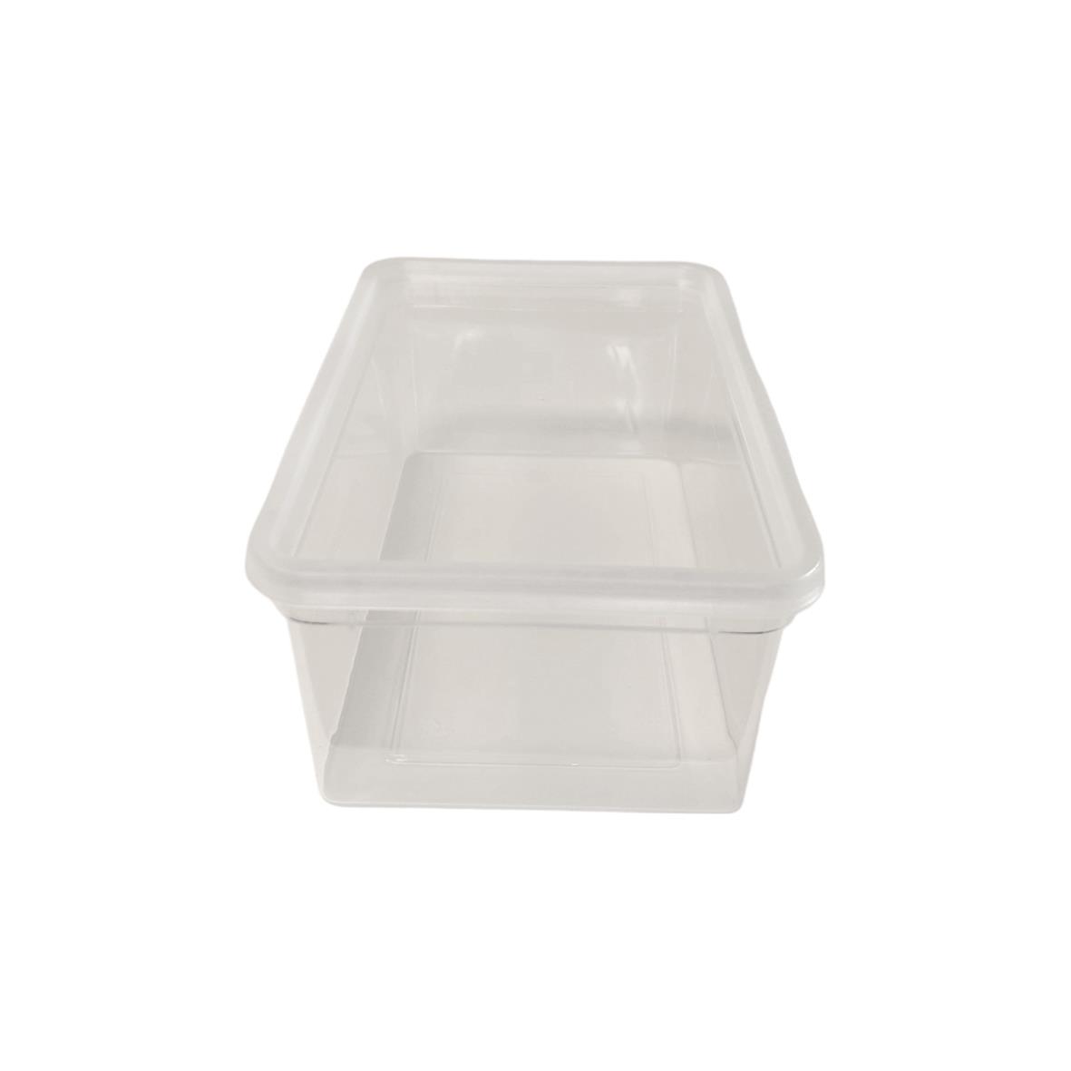 Plastburk Med Slätt Lock PP Klar 185x125x75mm 1300ml 65011147_2