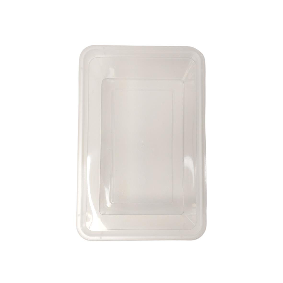 Plastburk Med Slätt Lock PP Klar 185x125x75mm 1300ml 65011147_3