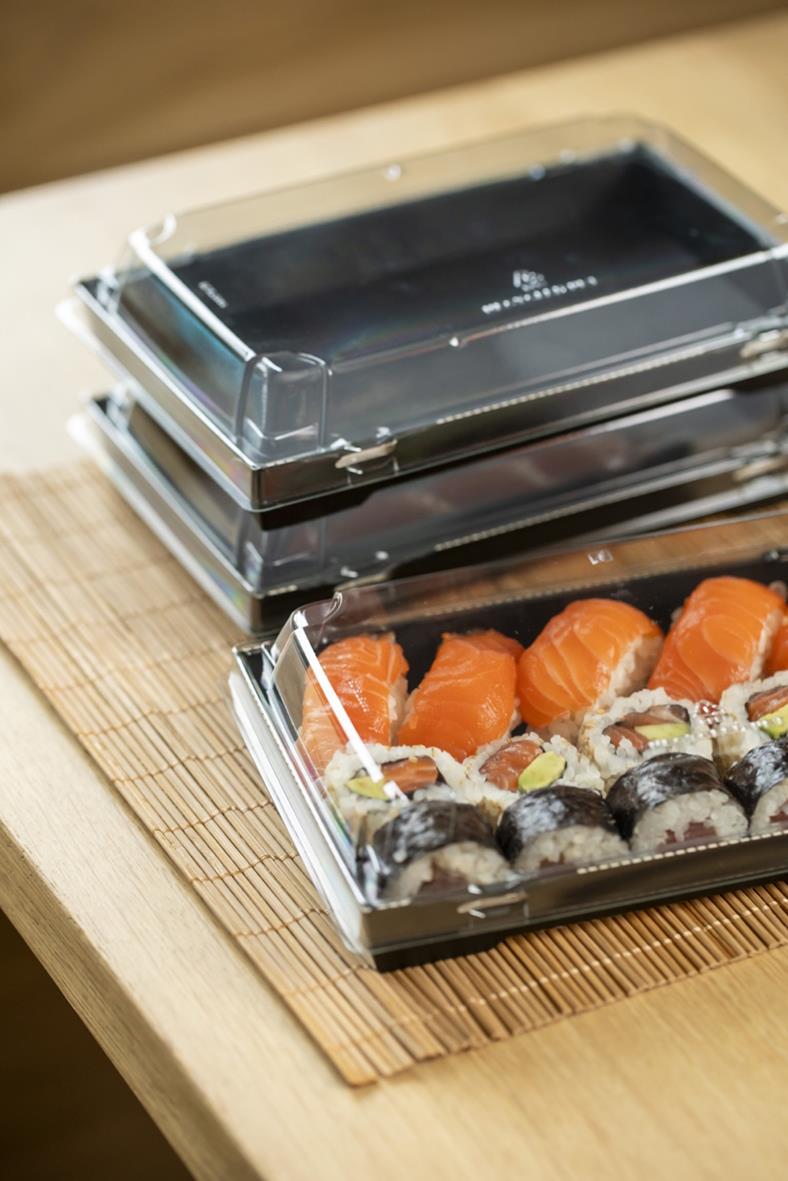 Kupollock Till Pappersform Tray2Go Sushi 191x111mm Klar 68010294_2