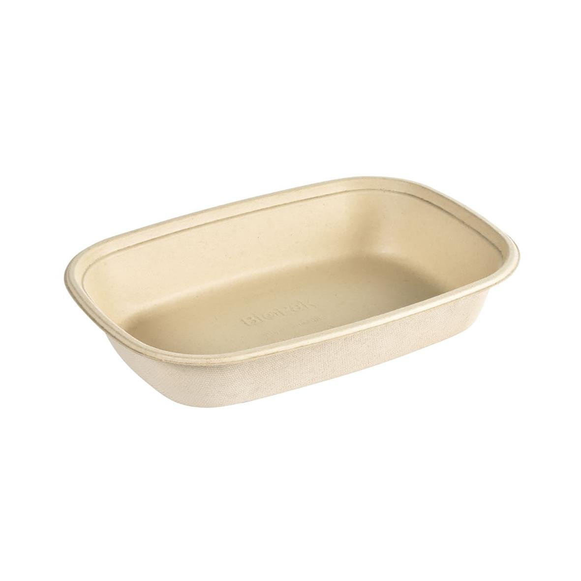 Pappersform Duni Cube Bagasse Brun 249x172x45mm 1200ml