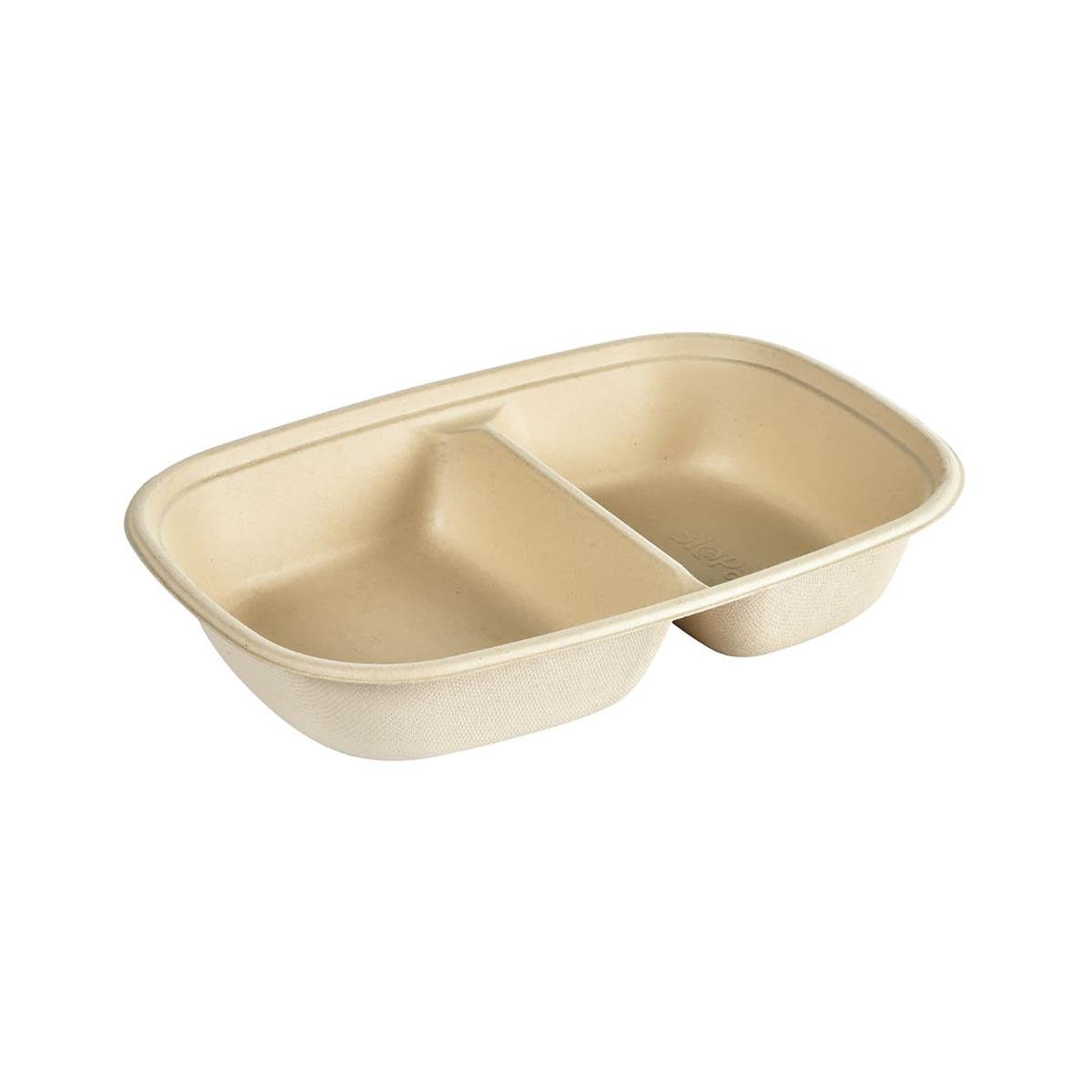 Pappersform Duni Cube 2-fack Bagasse 249x172x45mm 400/500ml