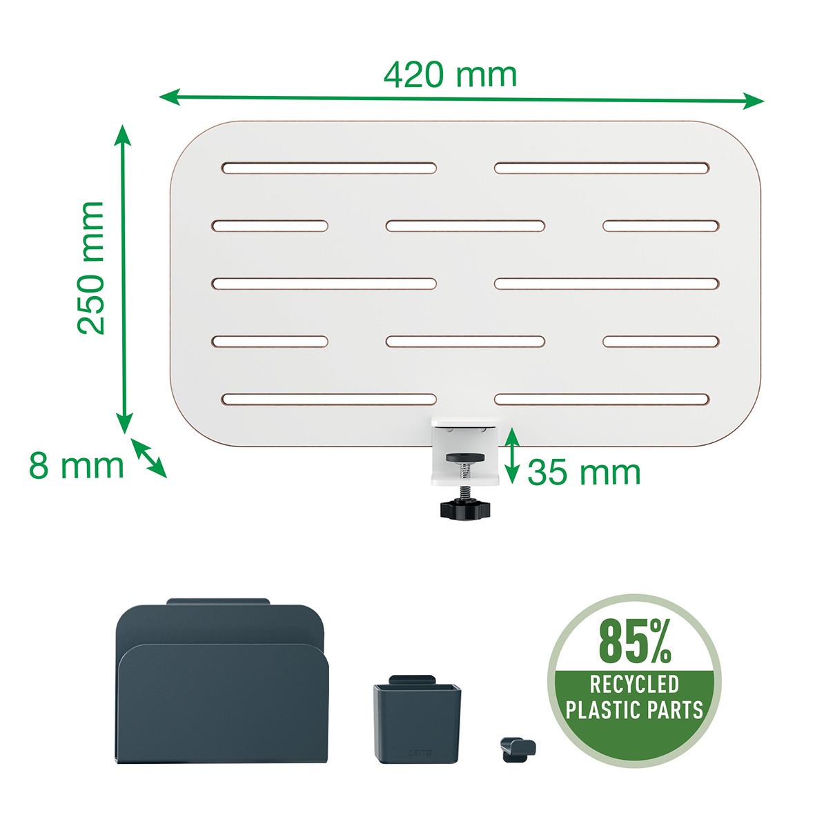 Desk Organiser Leitz Till Ergo Pegboard Inkl. 3 Tillbehör 42x25cm 70508949_4