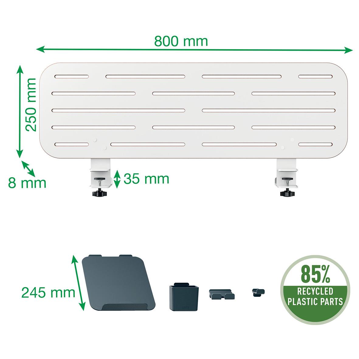 Desk Organiser Leitz Till Ergo Pegboard Inkl. Laptopställ + 3 tillb 85x25cm 70508950_7