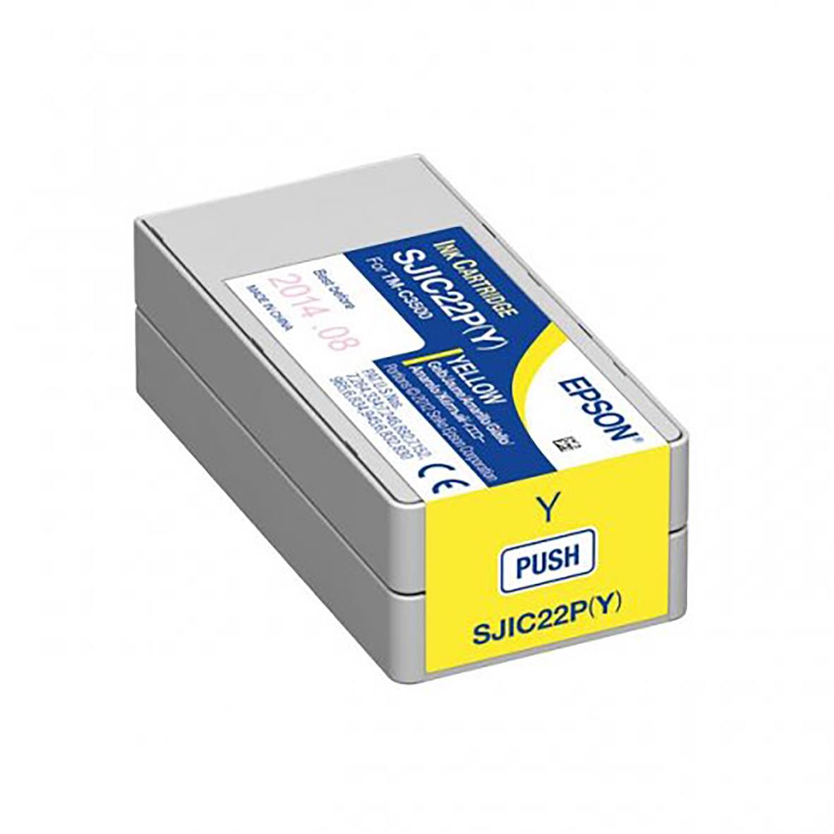 Bläckpatron Epson TM-C3500 Gul 70609624