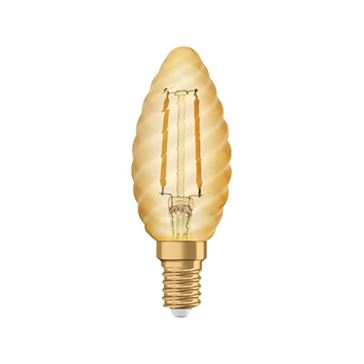 LED-lampa E14 2,5W 2400K 220lm Guld