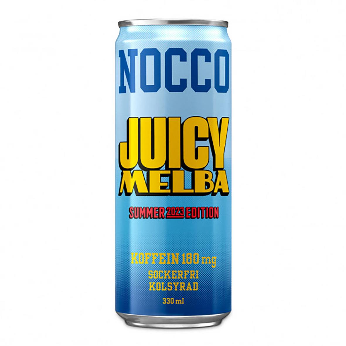 Energidryck Nocco Juicy Melba 330ml Inkl Pant
