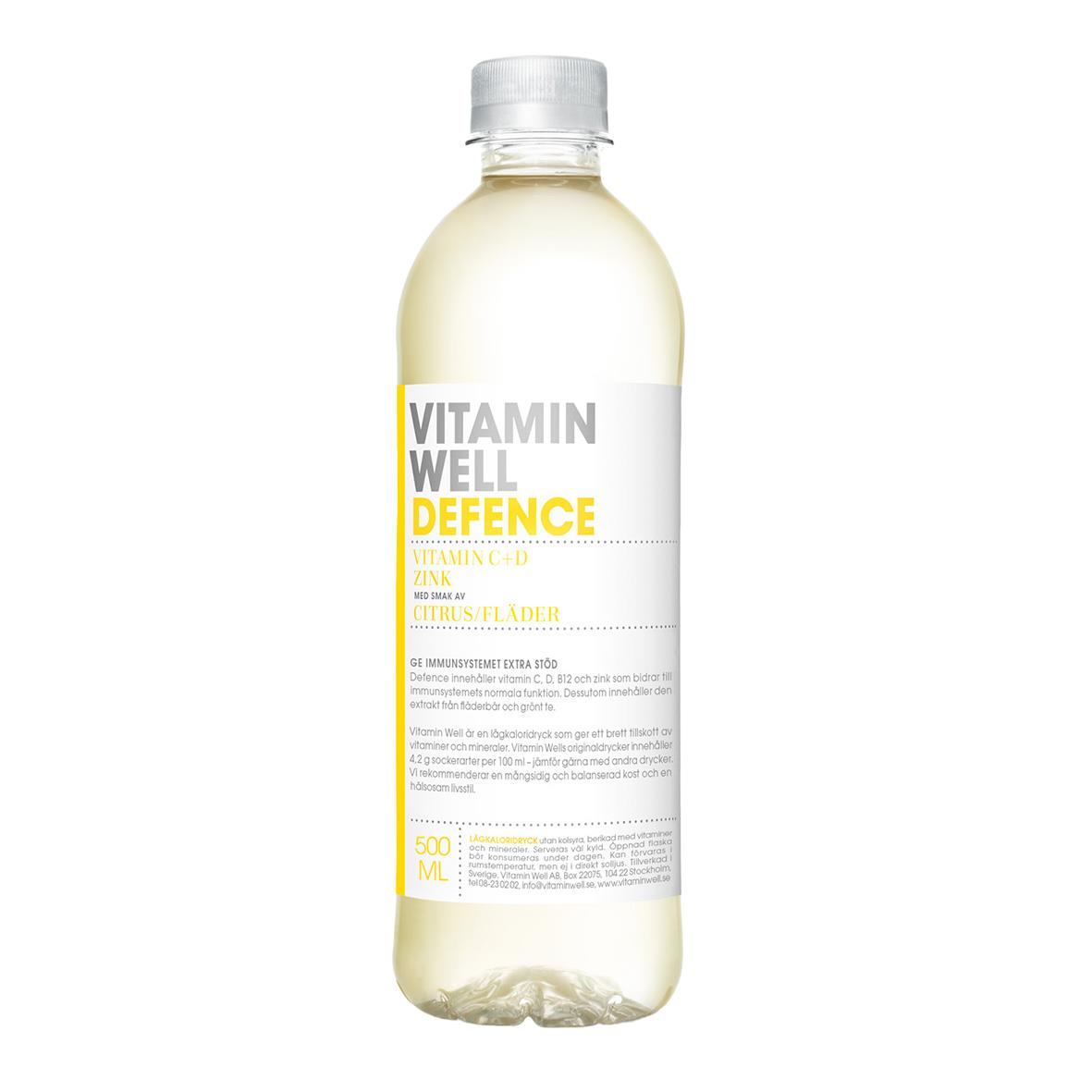 Dryck Vitamin Well Defence 500ml Inkl Pant