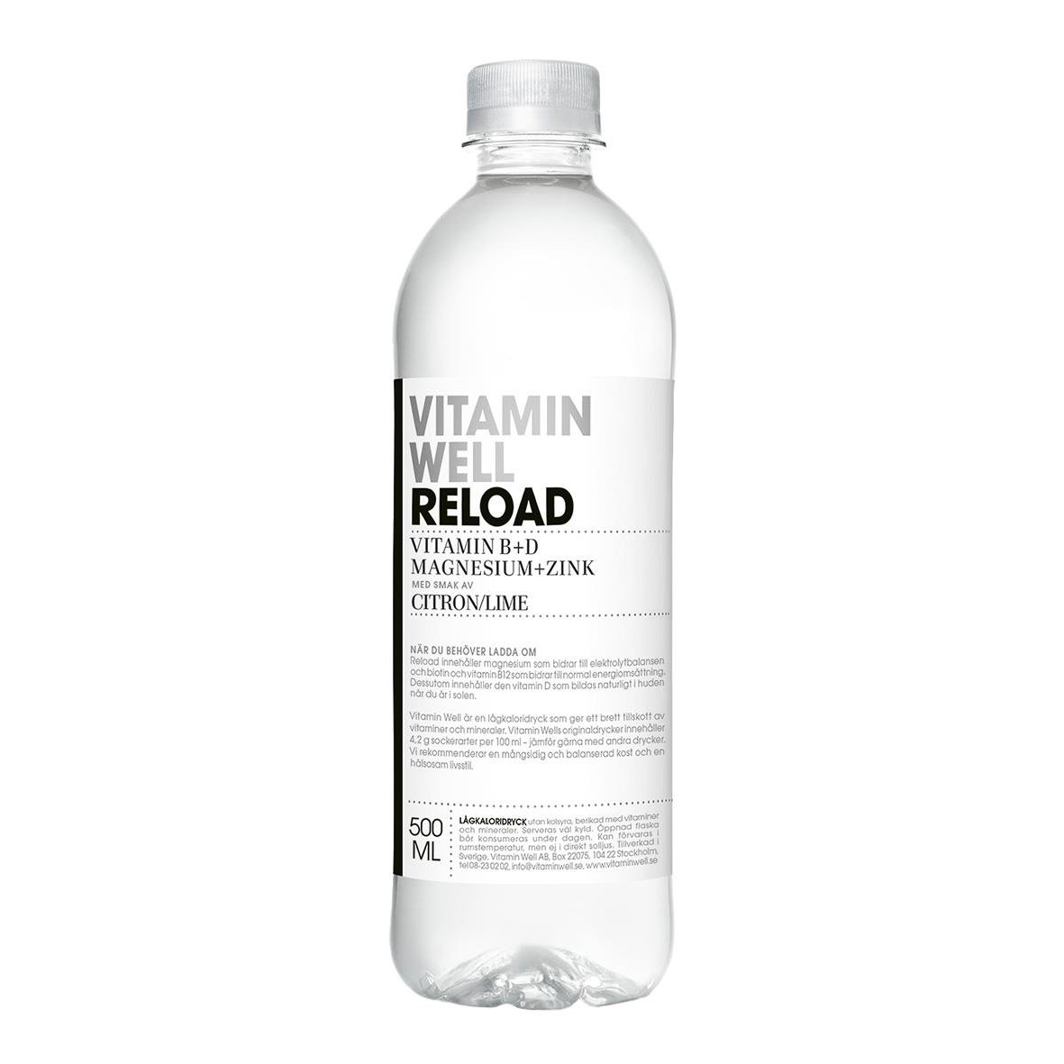 Dryck Vitamin Well Reload 500ml Inkl Pant