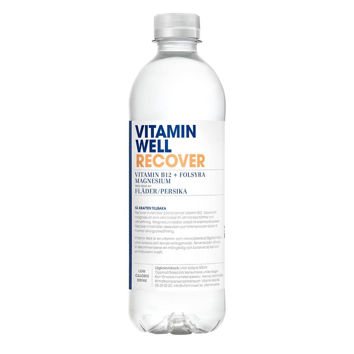 Dryck Vitamin Well Recover 50cl Inkl Pant