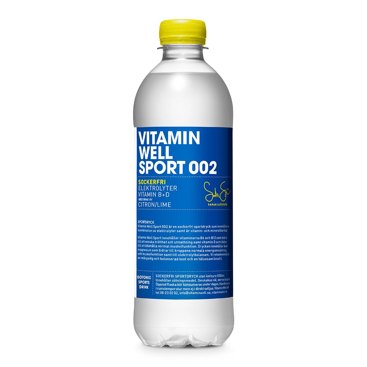 Dryck Vitamin Well Sport 002 50cl Inkl Pant 74030264