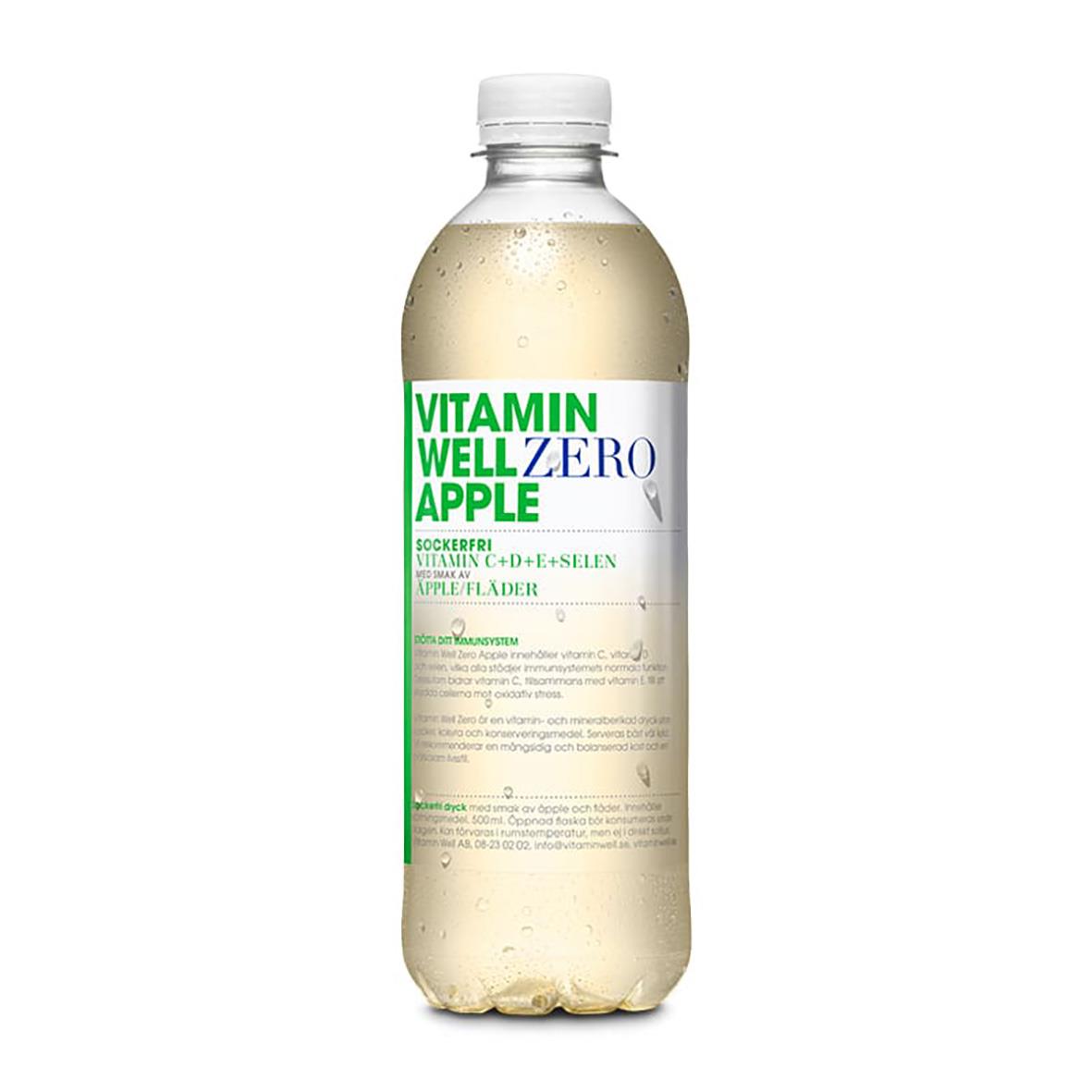 Dryck Vitamin Well Zero Apple 50cl Inkl Pant 74030268