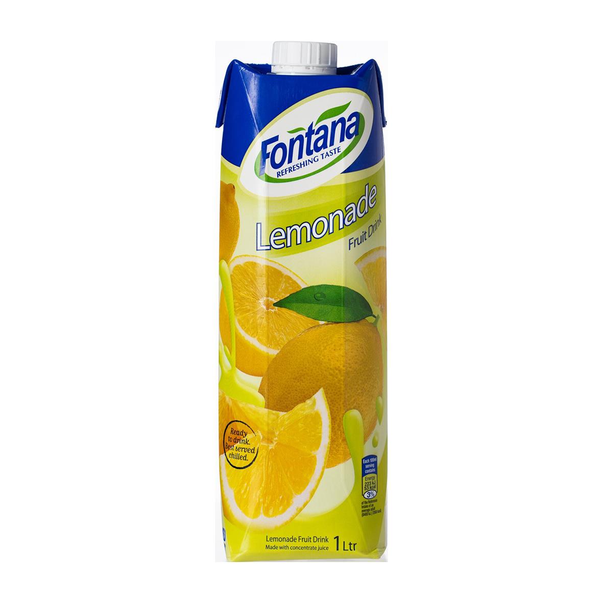 Fruktdryck Fontana Lemonad 1L 74030271