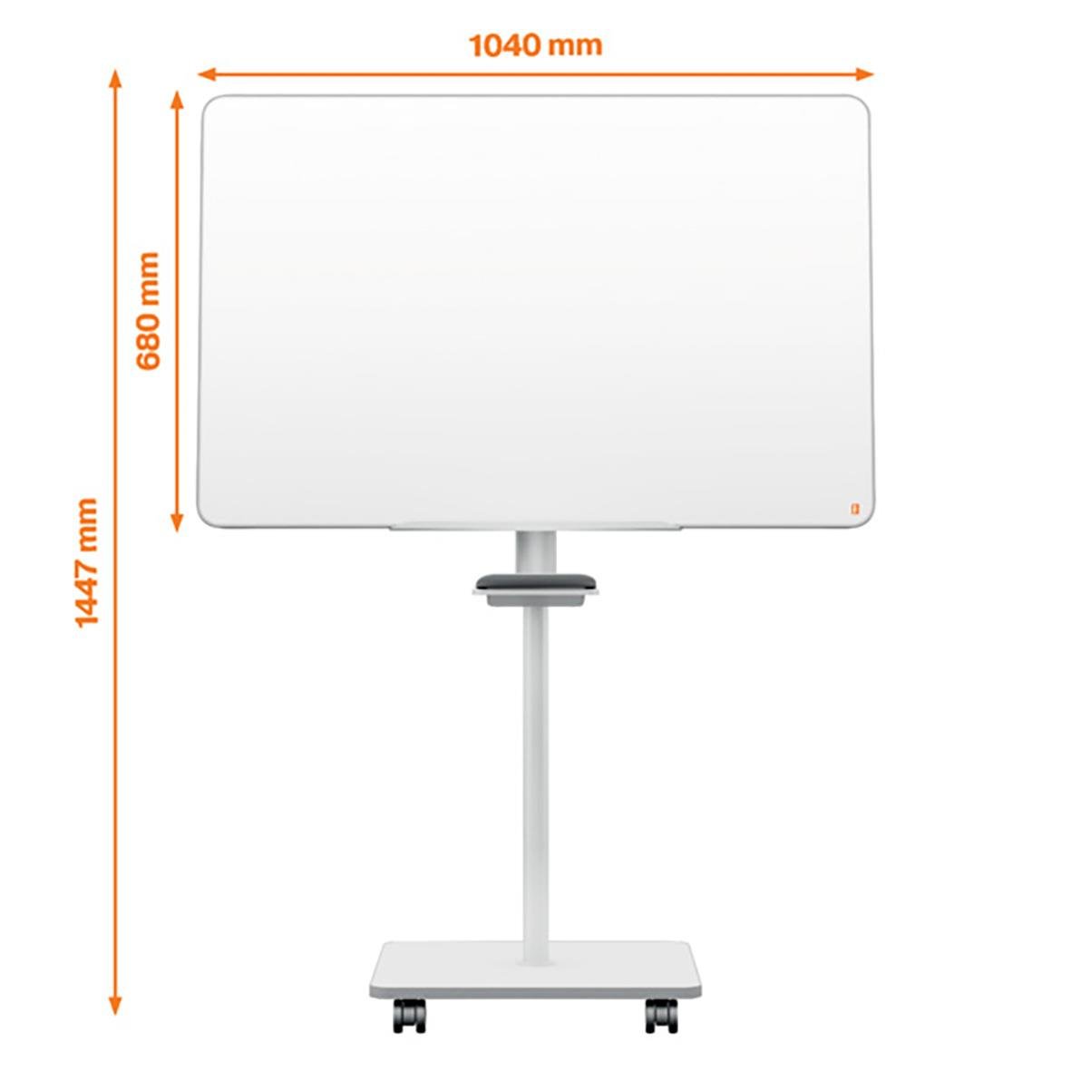 Whiteboardtavla Nobo Move & Meet Mobil 700x1000mm 75010552_5