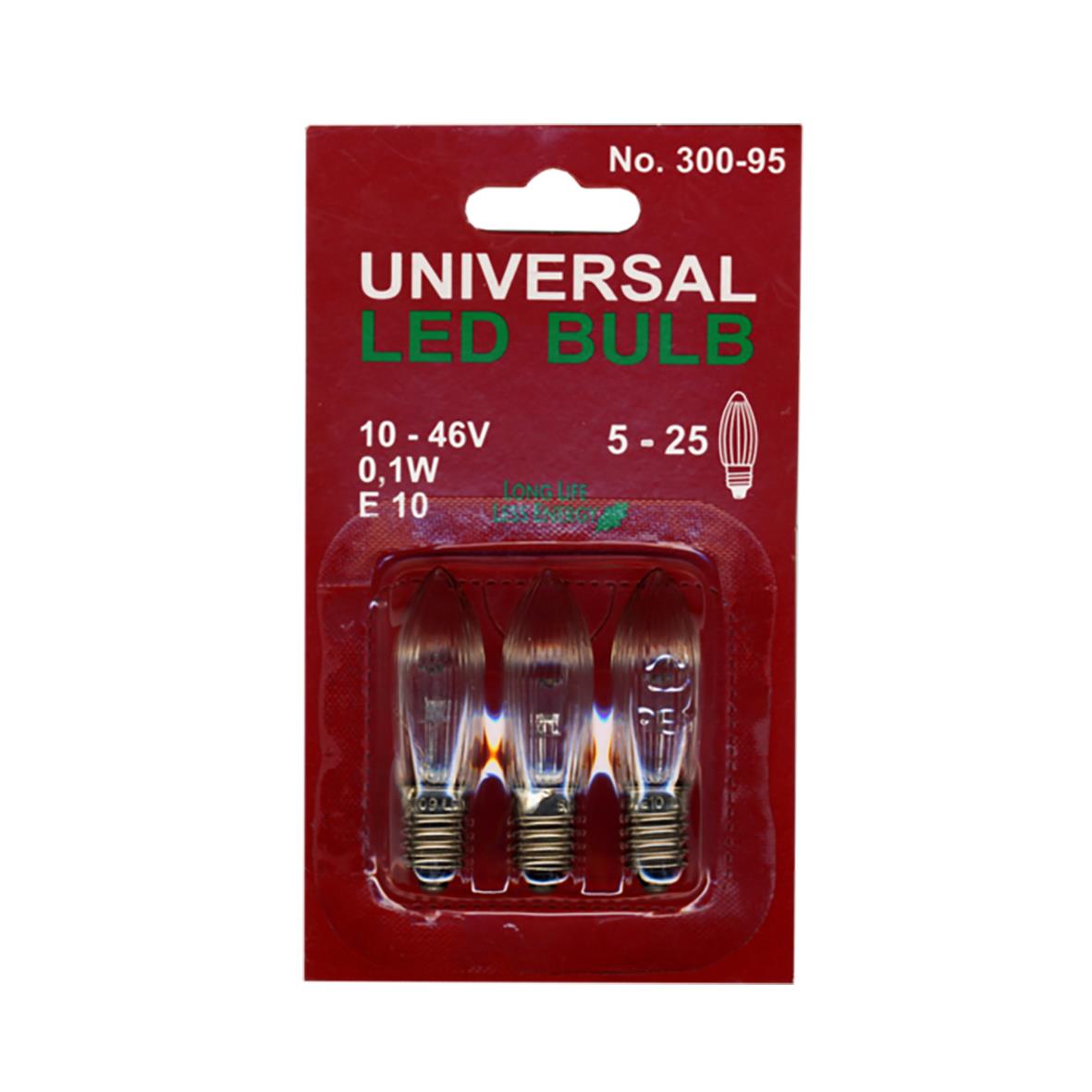 Reservlampa Universal LED 0,2W Varmvit 83100145_3