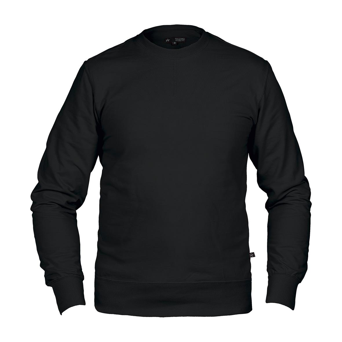 Sweatshirt Texstar SW13 Svart