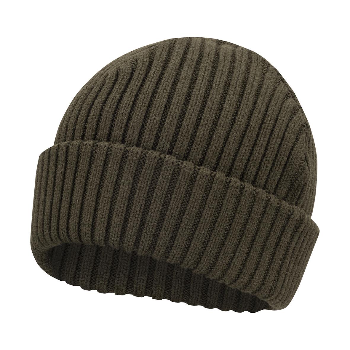 Mössa Texstar Ribbed Soft Cap AC19 Mörkgrön