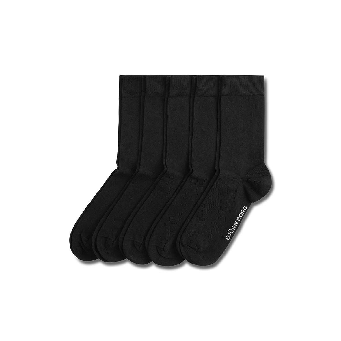 Strumpa Björn Borg 5-pack 1000131 Svart 41-45