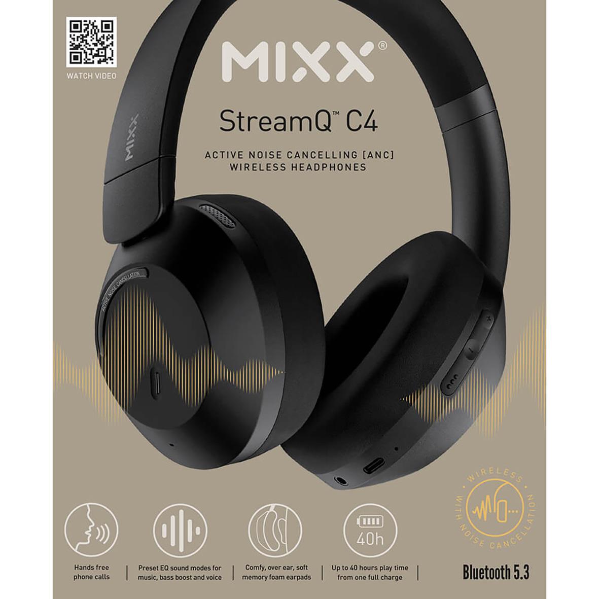 Hörlurar Mixx Over-Ear Trådlös C4 Svart 95040021_5