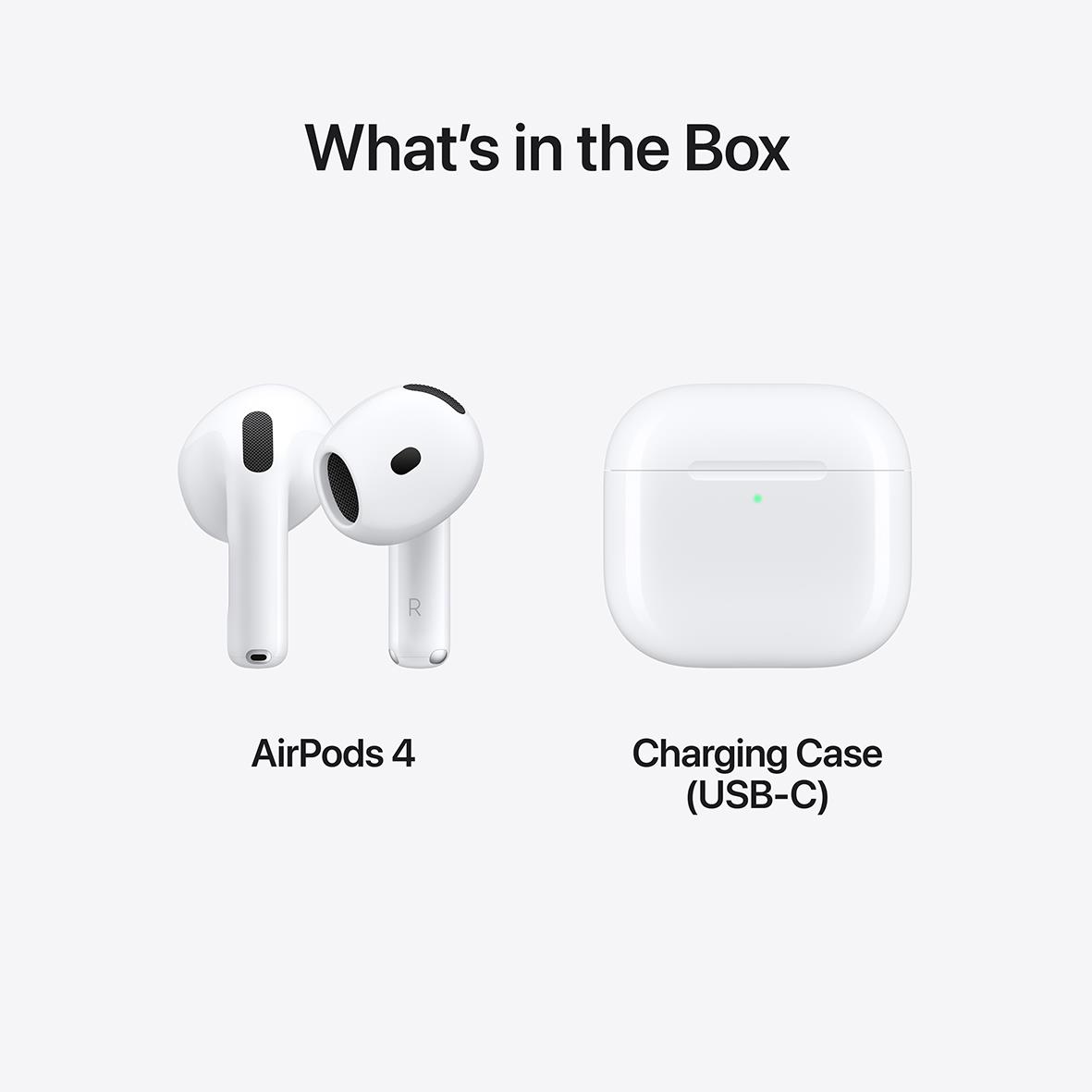 Hörlurar Apple AirPods 4 Med Laddningsetui 95040024_5