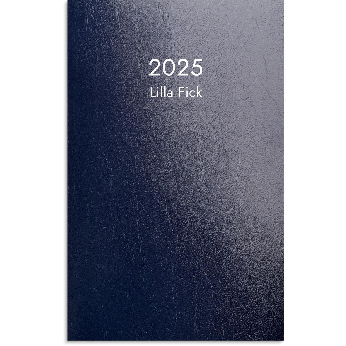 Almanacka Burde 3206 Lilla Fick Kartongomslag 2025 Blå AllOffice