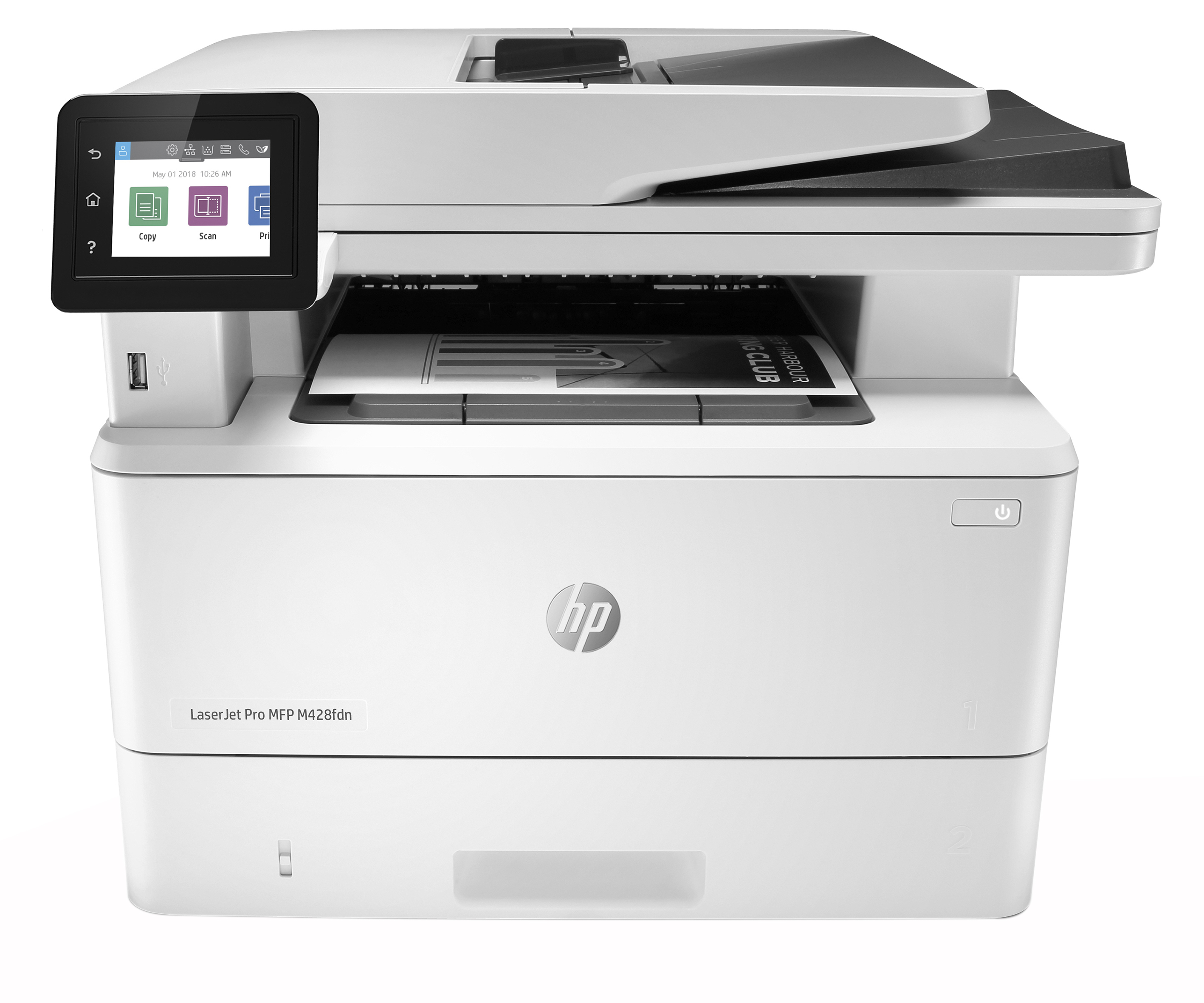 Как подключить принтер hp laserjet pro mfp m428fdn к двум компьютерам