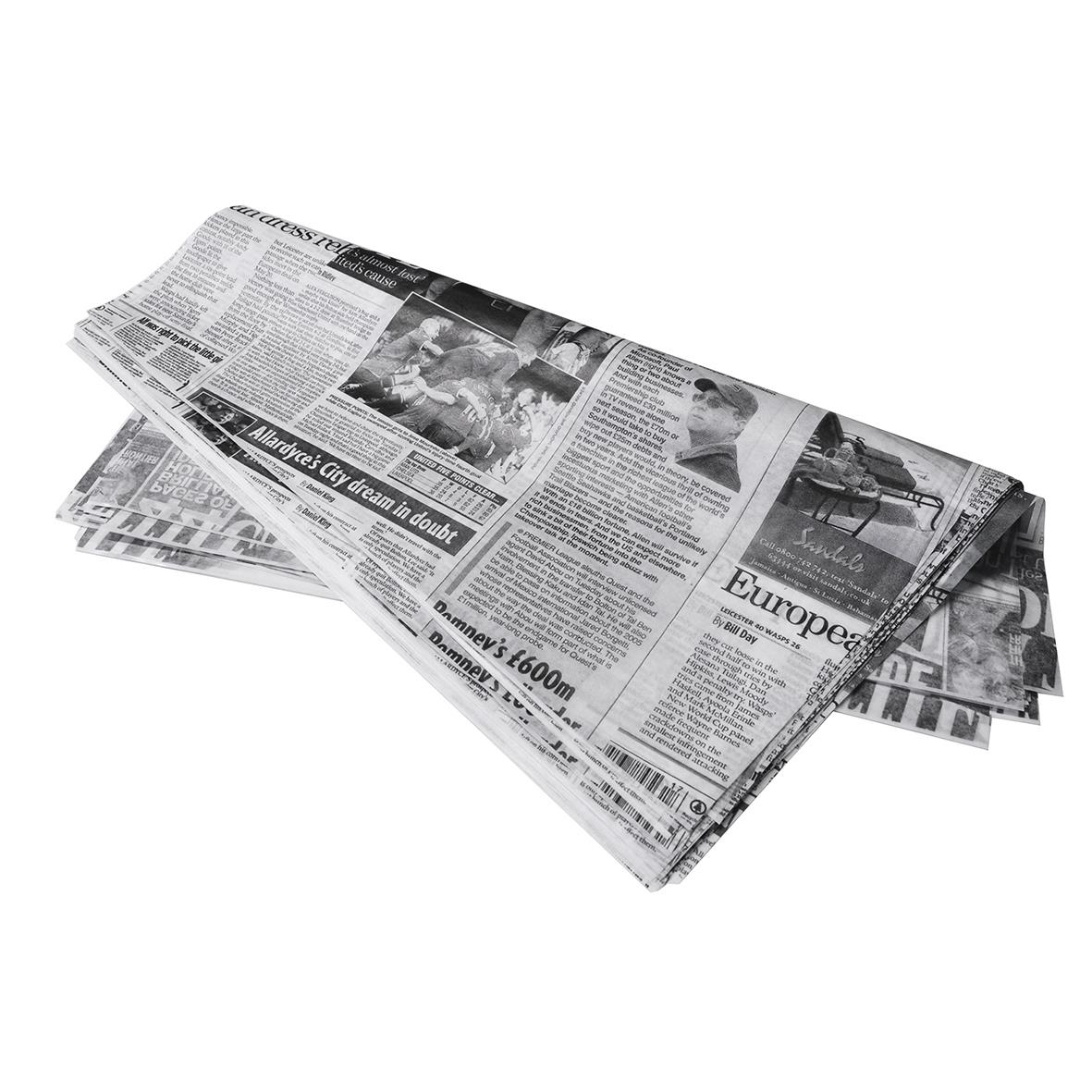 Wrapspapper Newspaper 350x400mm Alloffice